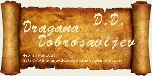 Dragana Dobrosavljev vizit kartica